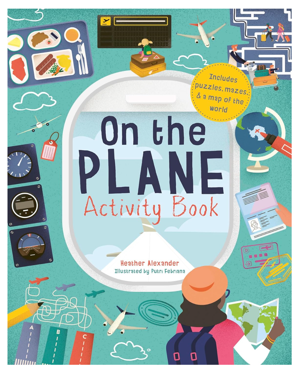 On the Plane Activity Book - Victoria's Toy Station