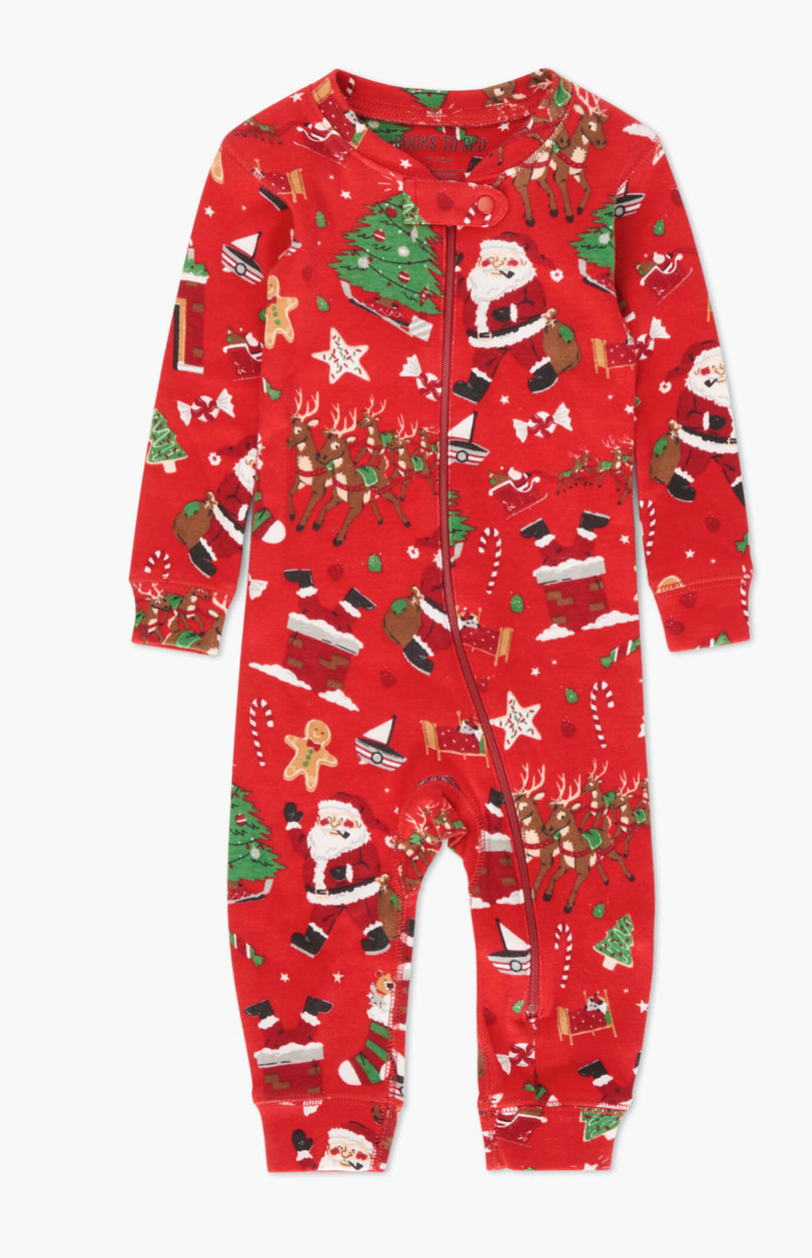 Red Twas The Night Before Christmas Pajama Set - Victoria's Toy Station