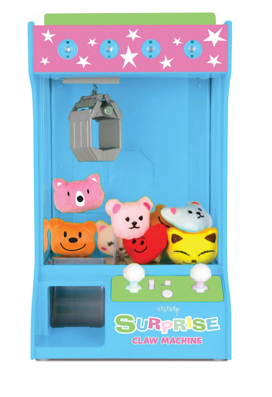 Fun Little Toys Mini Claw Machine Game Toy with Light and Sounds