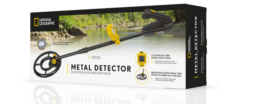 National Geographic LCD Metal Detector - Victoria's Toy Station