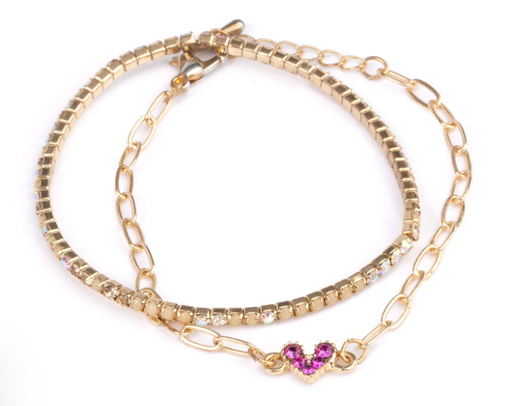 Boutique Chic Linked w/ Love Bracelets