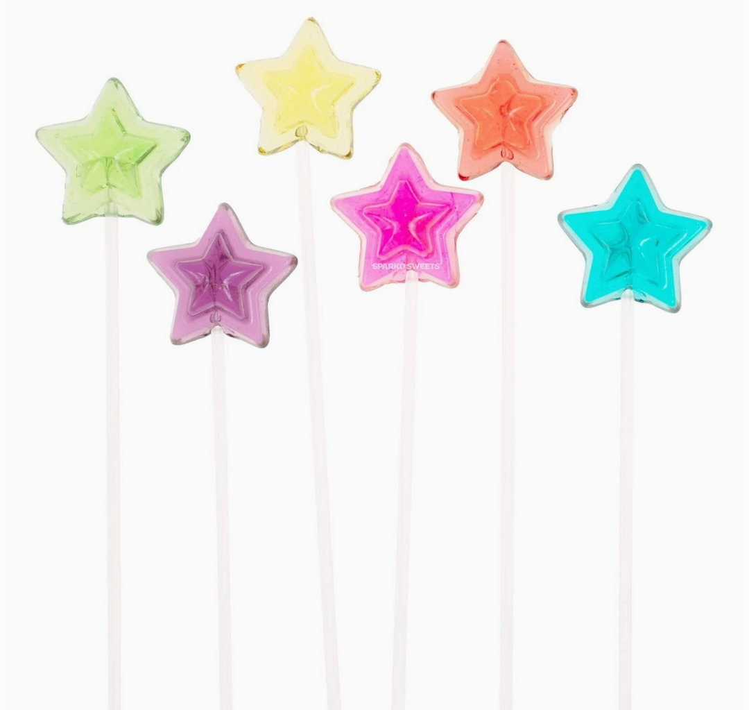 Star Twinkle Pops Long-Stem Lollipops