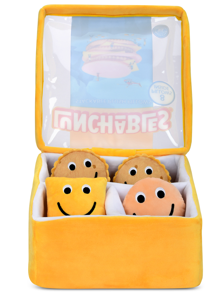 Lunchables Turkey and Cheese Packaging Plush