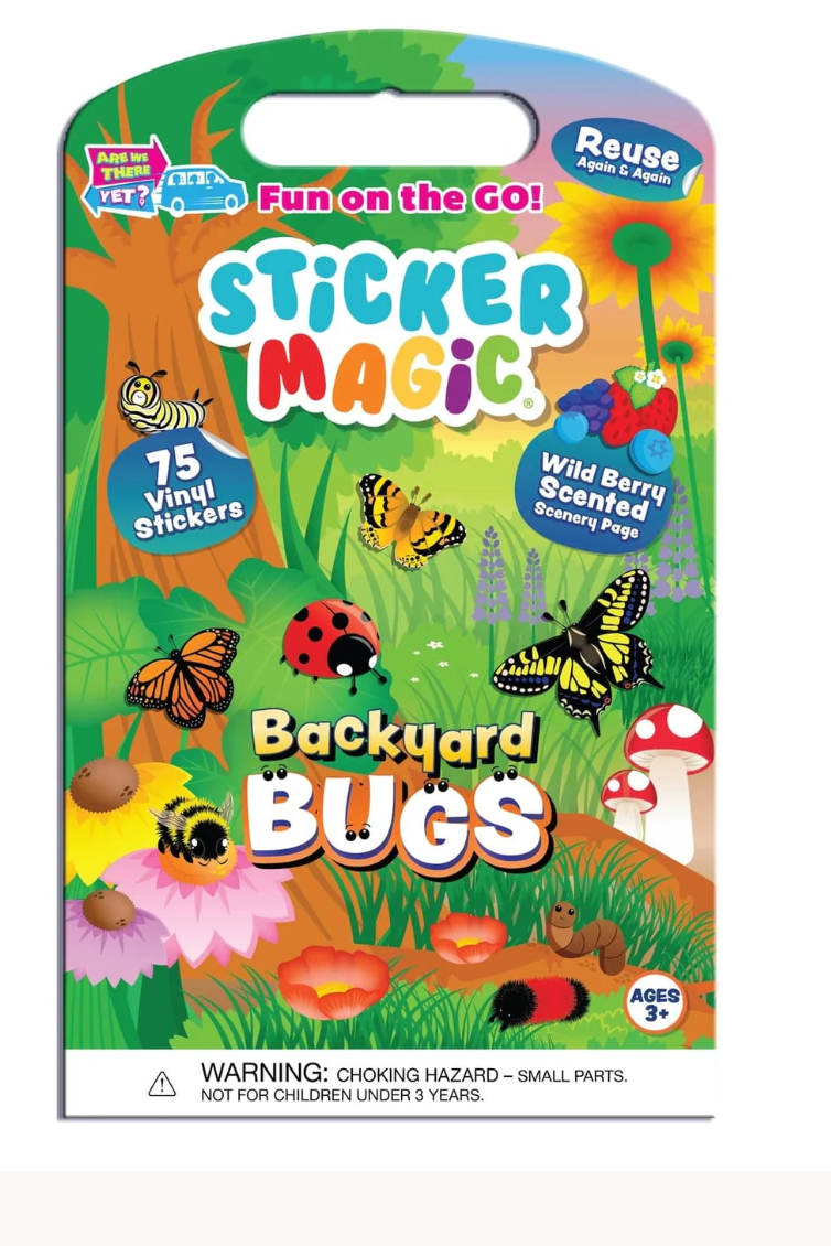 Backyard Bugs Sticker Magic