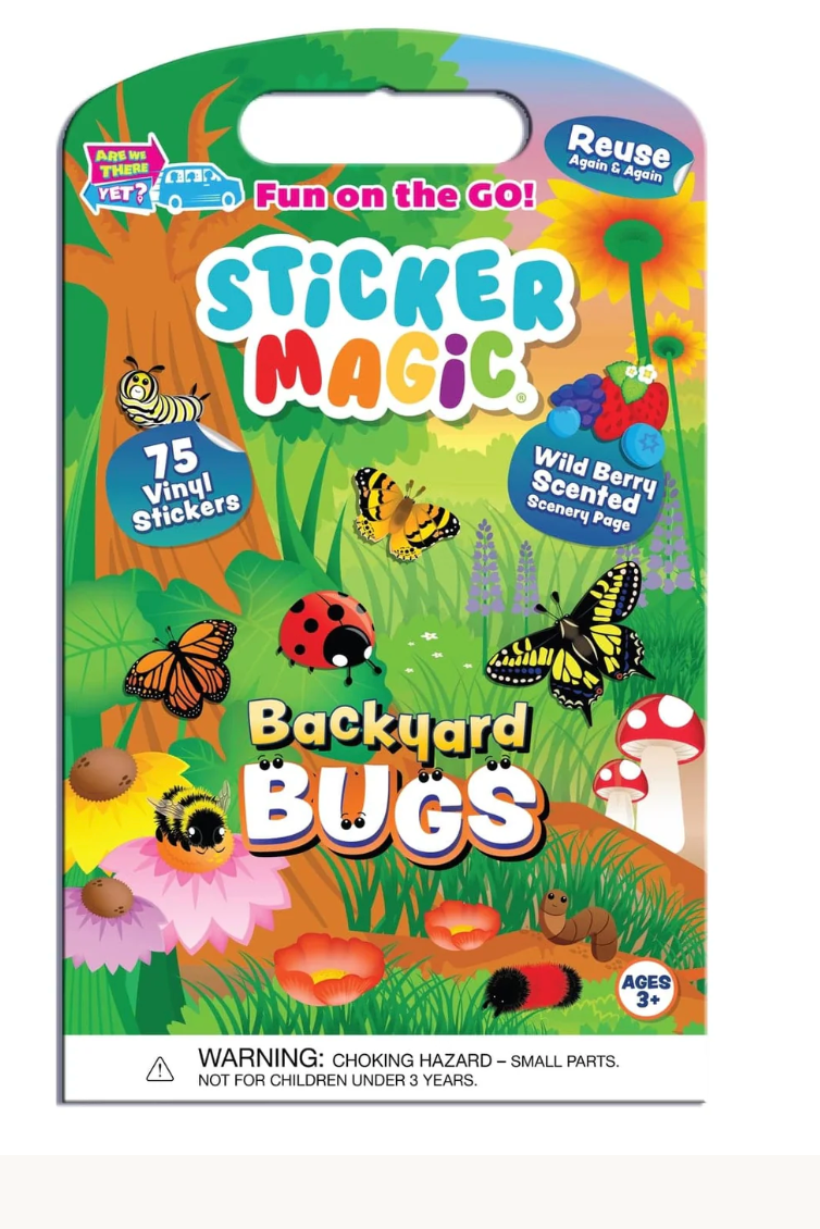 Backyard Bugs Sticker Magic - Victoria's Toy Station