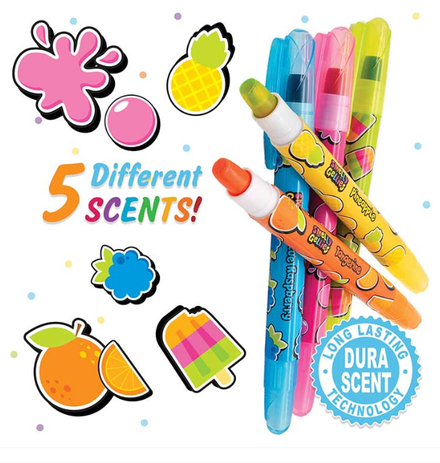 Smelly Gellies gel Crayons - Victoria's Toy Station