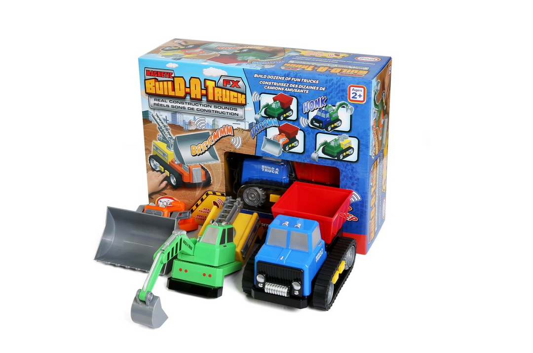 Magnetic Build A Truck Construction Fx - Victoria's Toy Station