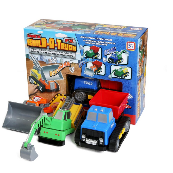 Magnetic Build A Truck Construction Fx - Victoria's Toy Station