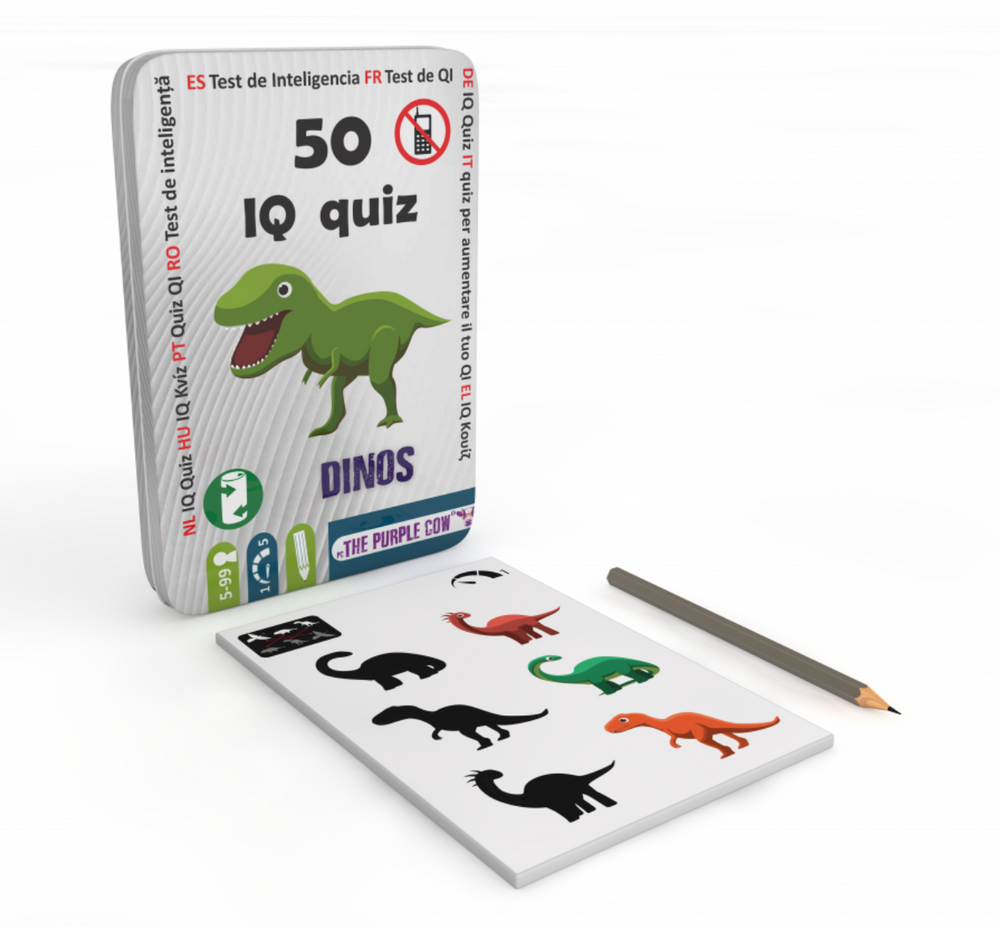 50 IQ Quiz Dinos - Victoria's Toy Station