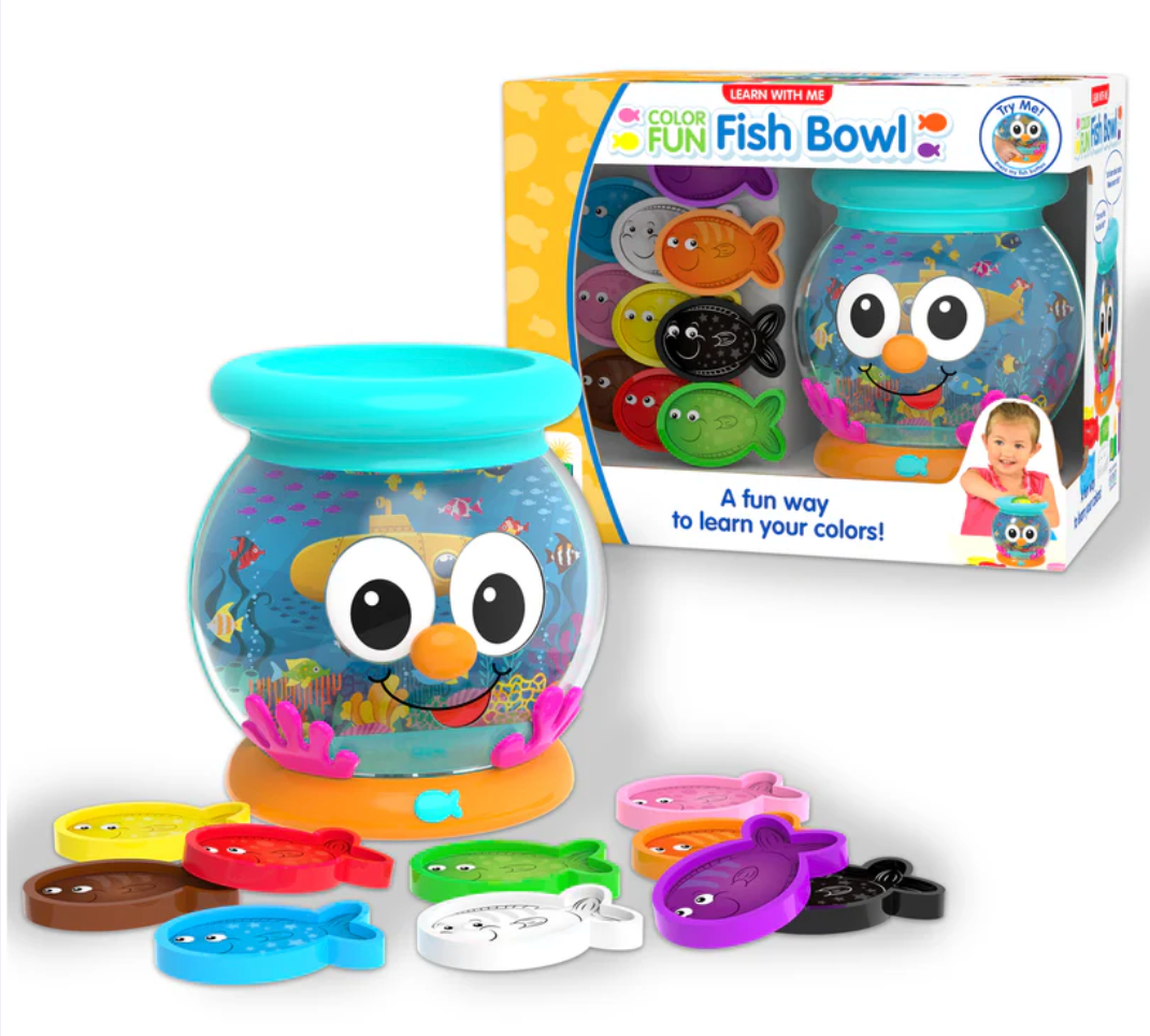 Learn With Me Color Fun Fish Bowl - Victoria's Toy Station