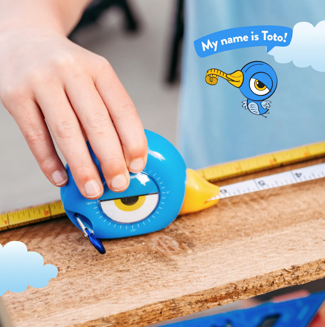 Toto Blue Bird Tape Measure - Victoria's Toy Station