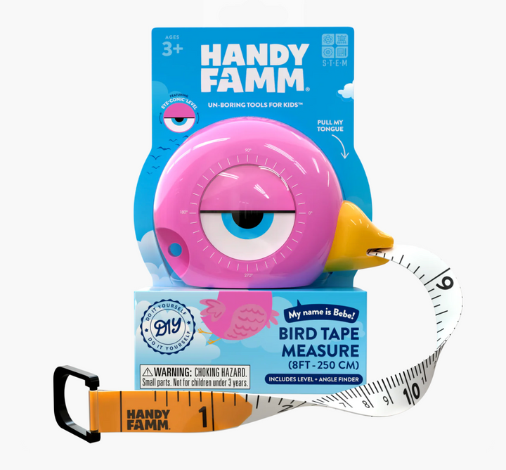 Bebe Pink Bird Tape Measure - Victoria's Toy Station