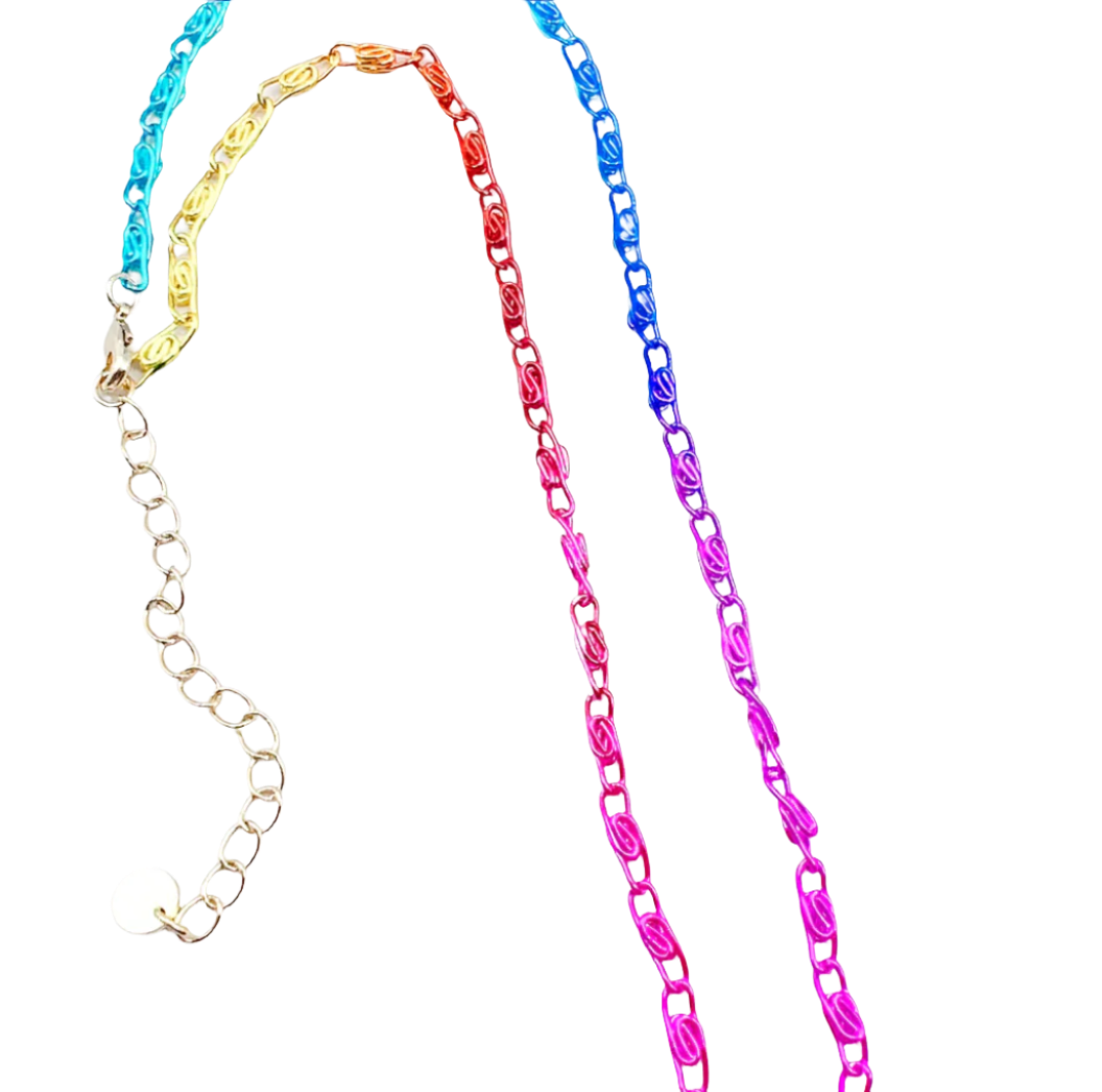 Rainbow Chain Necklace - Victoria's Toy Station