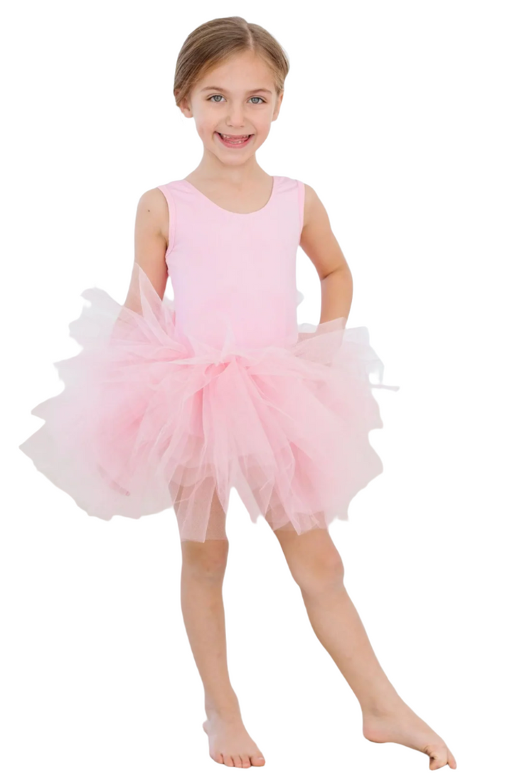 BUBBLEGUM PINK TANK TUTU LEOTARD - Victoria's Toy Station