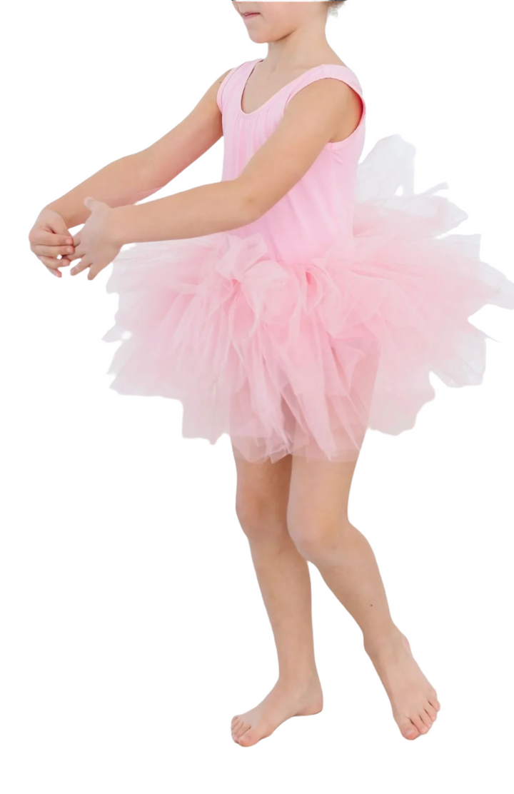 BUBBLEGUM PINK TANK TUTU LEOTARD - Victoria's Toy Station