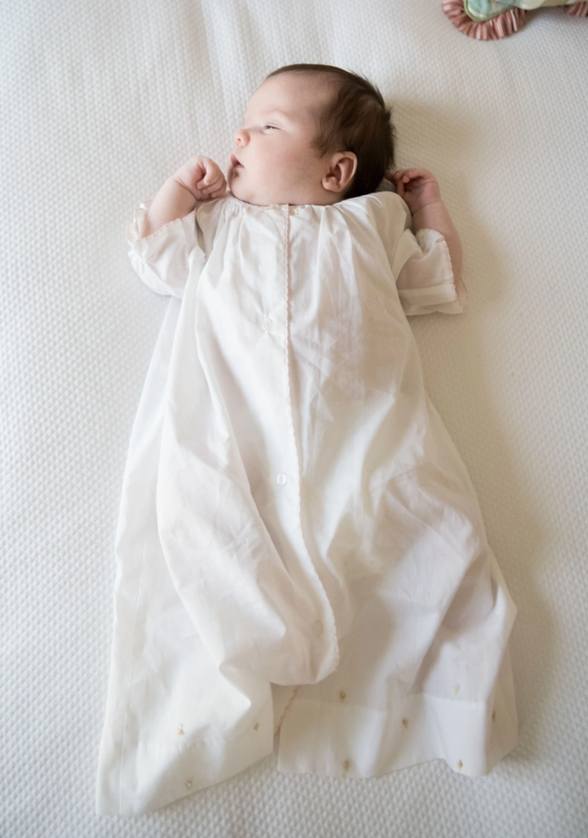 BABY AVA ROSE COTTON DAYGOWN - Victoria's Toy Station