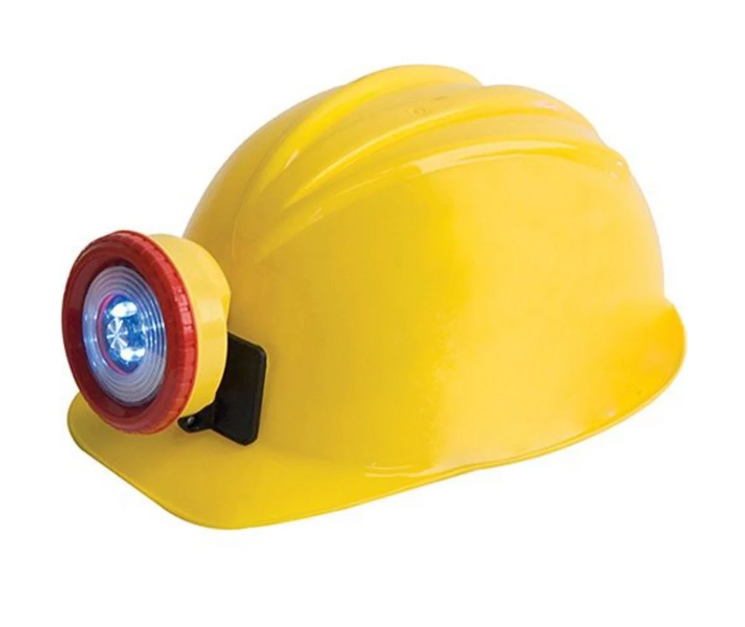 Yellow Miner Helmet - Victoria's Toy Station