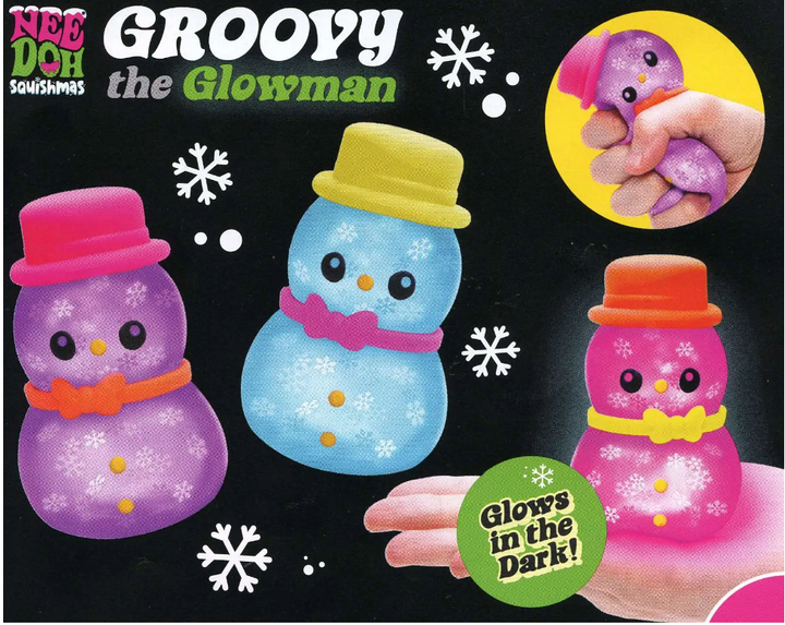 Squishmas Groovy Snowman - Victoria's Toy Station