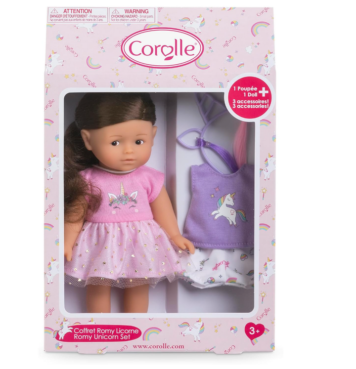 Mini Corolline Romy Unicorn Gift Set - Victoria's Toy Station