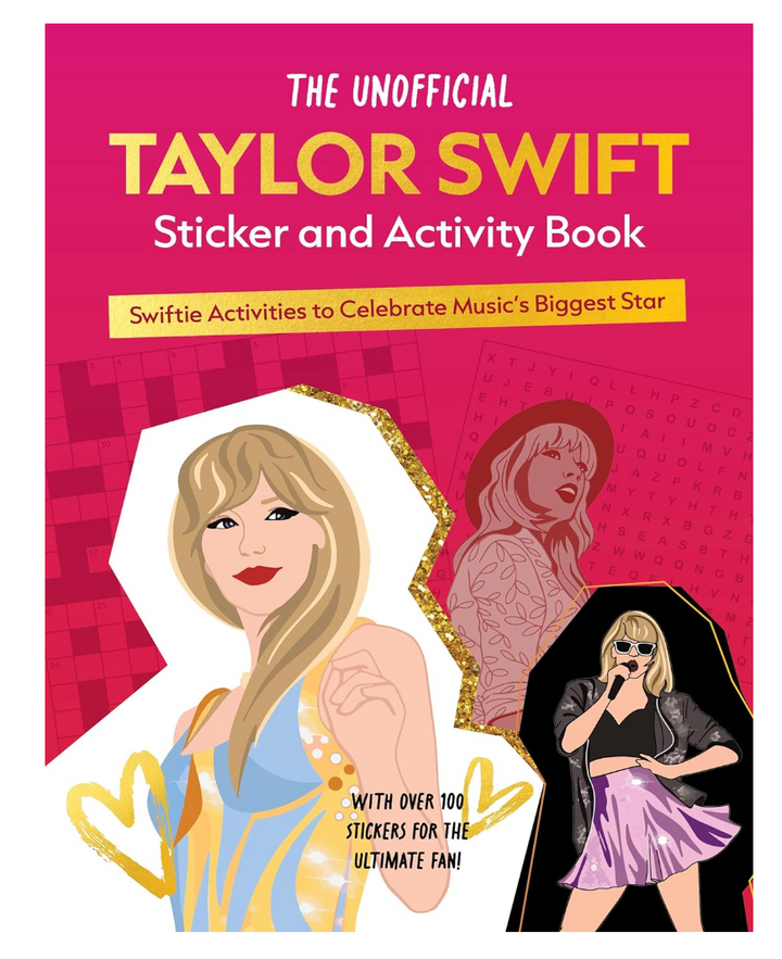 The Unofficial Taylor Swift Sticker and Activity Book - Victoria's Toy Station