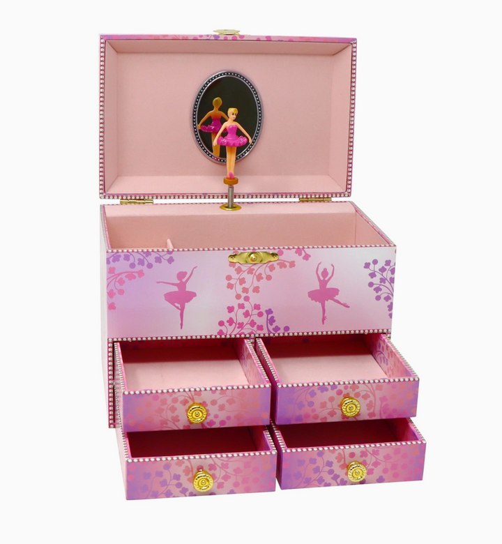 Ballerina Boutique Medium Musical Jewellery Box - Victoria's Toy Station