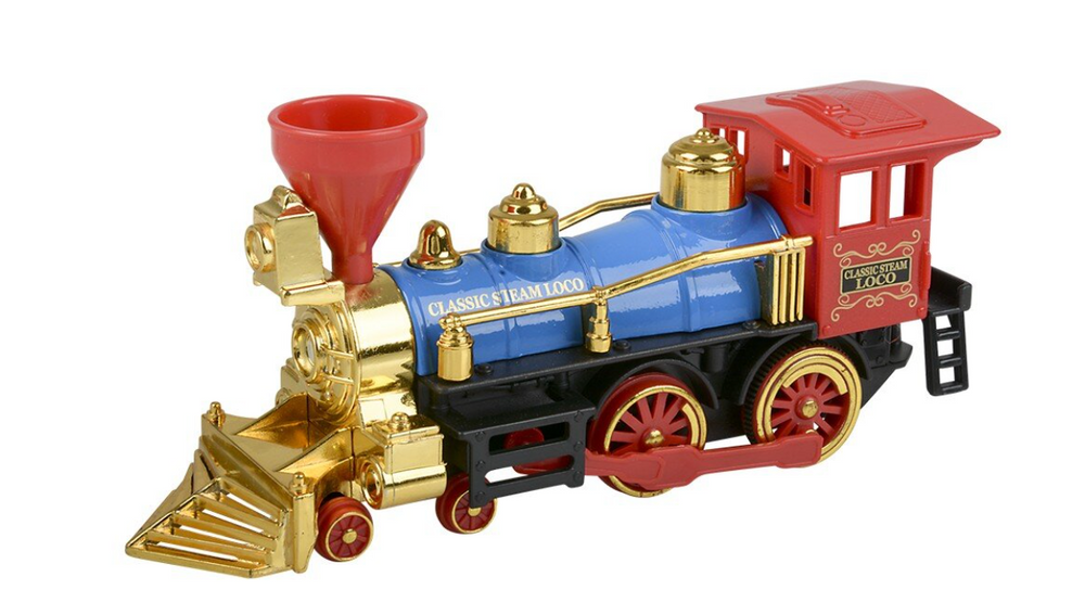 7" Locomotive w/ Metallic Accent - Victoria's Toy Station