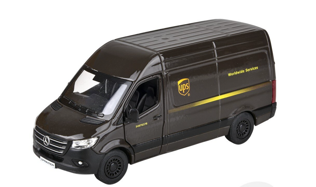 5" UPS Delivery Van - Victoria's Toy Station