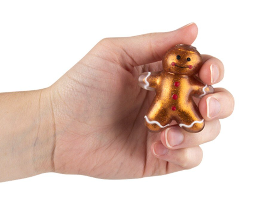 Squish Sticky Gingerbread Man - Victoria's Toy Station