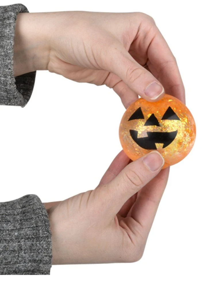 Jack O' Lantern Squeezy Ball - Victoria's Toy Station