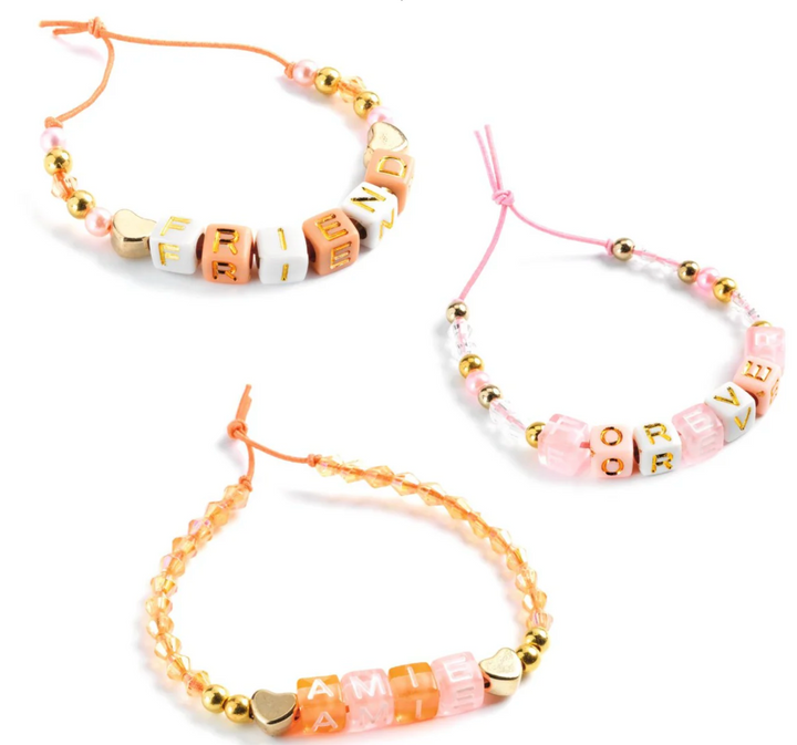 LGA Alphabet Beads Gold - Victoria's Toy Station