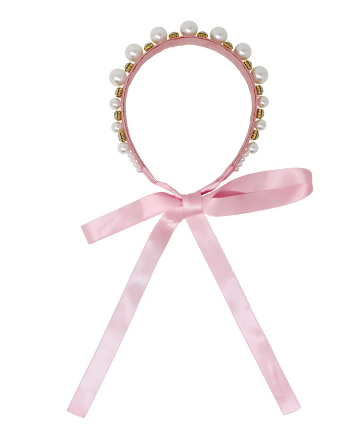 Claris Jewelled Pearl Headband