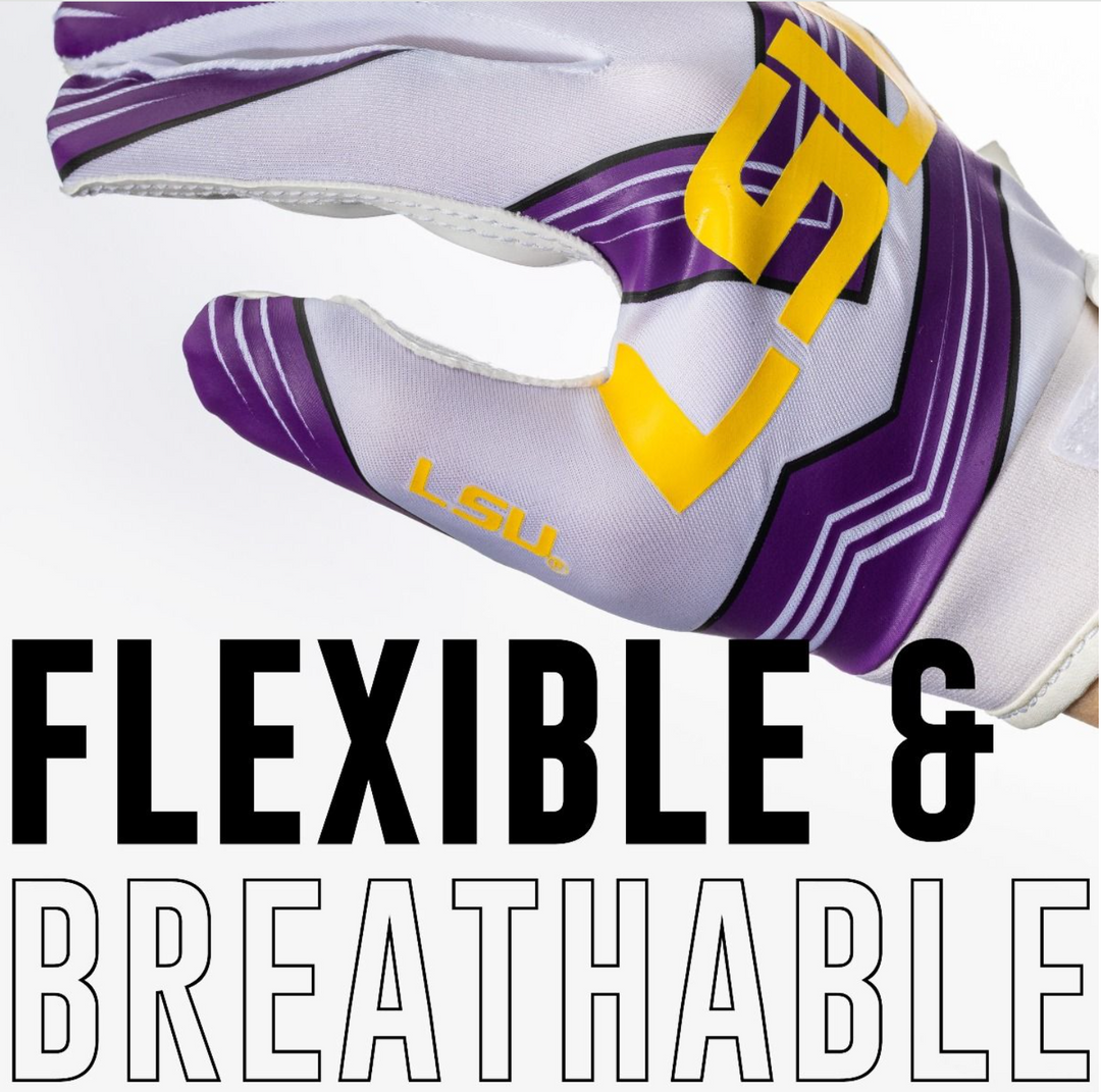 LSU RECEIVER GLOVES Victoria s Toy Station