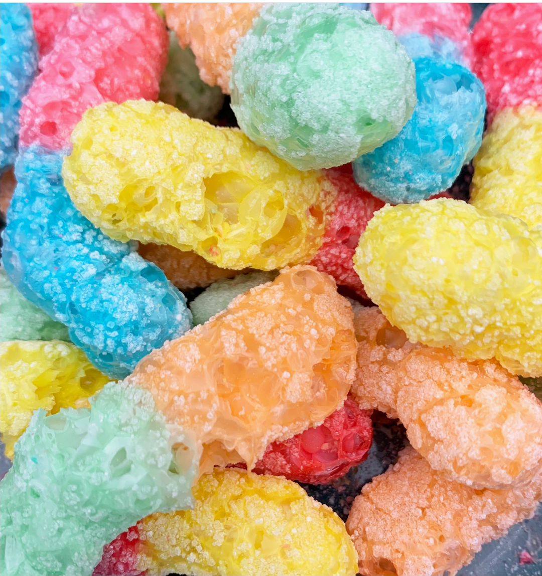 Freeze Dried Sour Gummy Worms