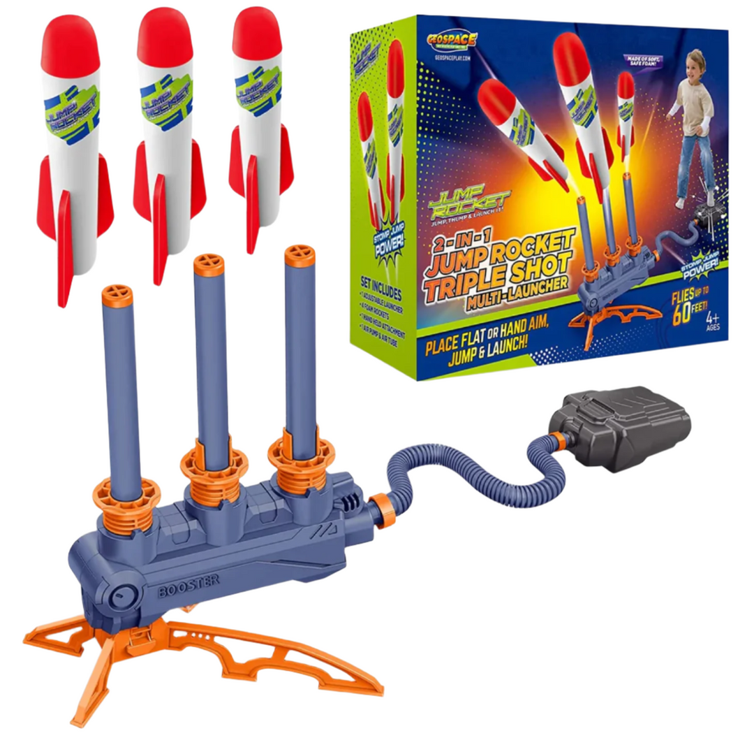 2 in 1 Triple Shot Jump Rocket - Victoria's Toy Station