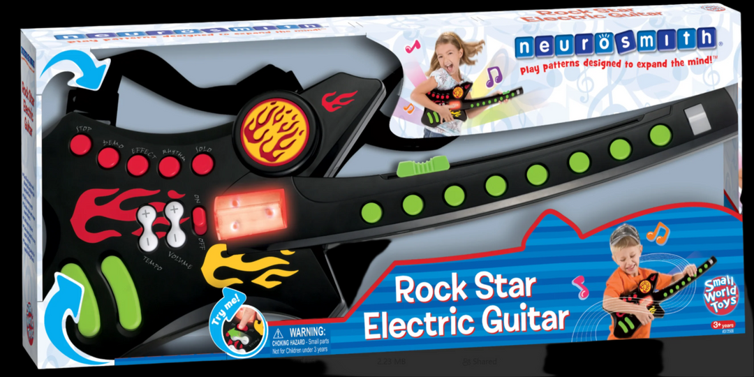 Rock Star Electric Guitar - Victoria's Toy Station