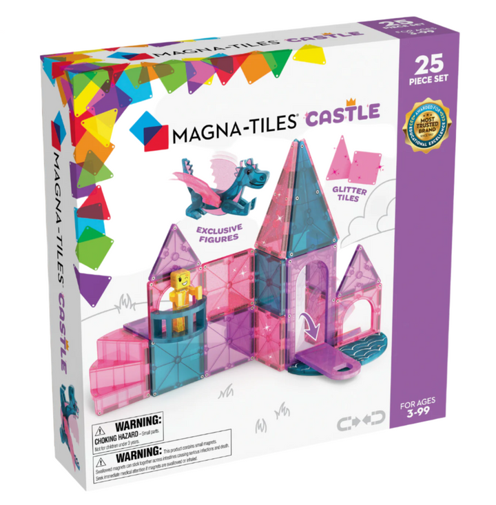 Magnatiles Castle 25pc Set - Victoria's Toy Station