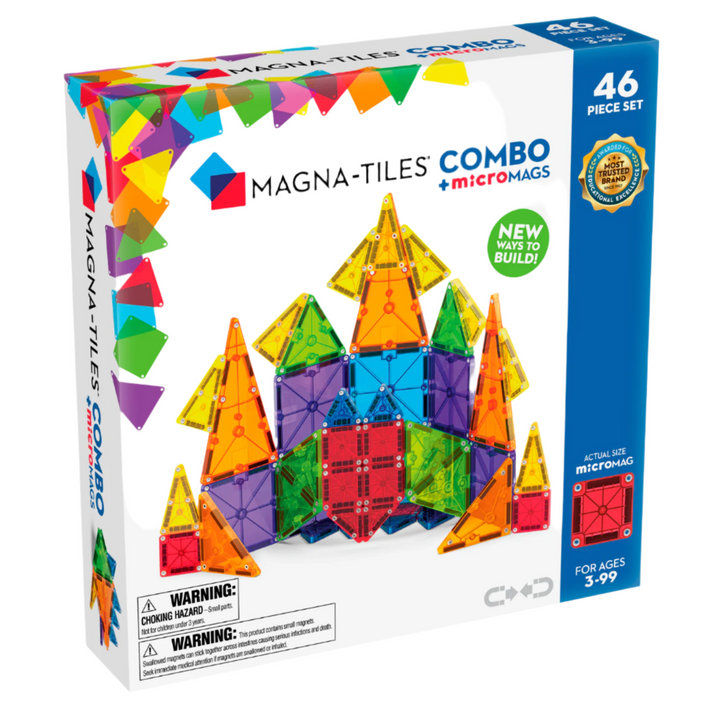 Magnatiles Micromags 46pc Combo Set - Victoria's Toy Station