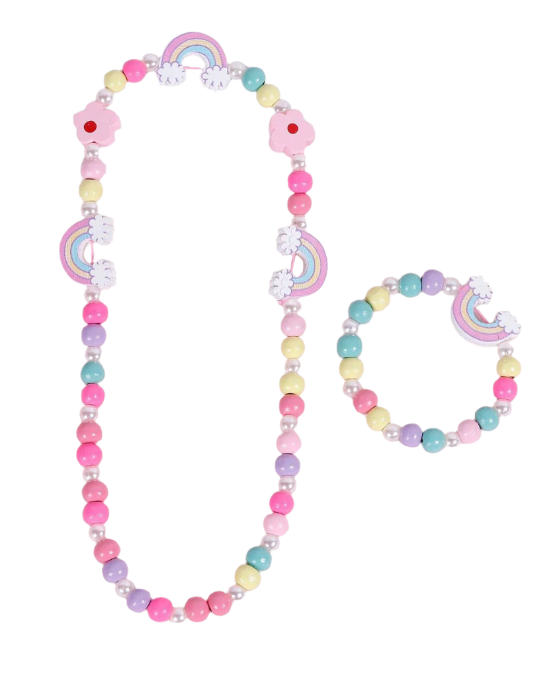 Girls Rainbow Jewelry Set - Victoria's Toy Station