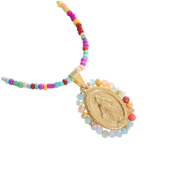 Virgin Mary Pendant Necklace - Victoria's Toy Station