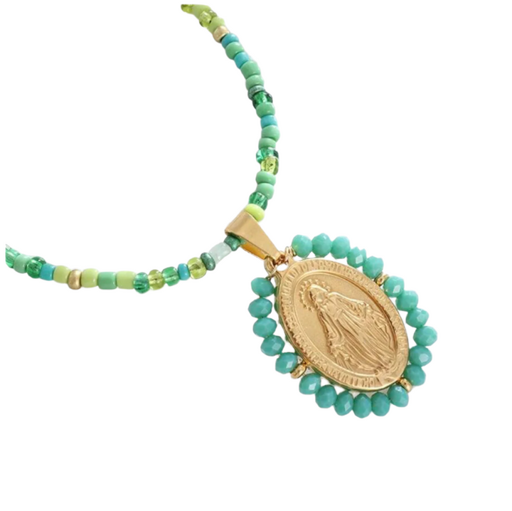 Virgin Mary Pendant Necklace - Victoria's Toy Station