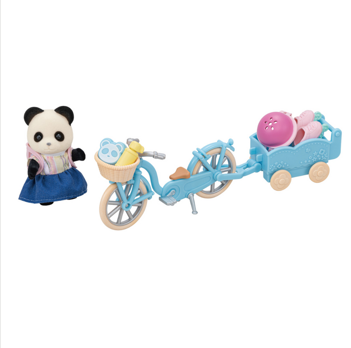 Calico Critters Panda Girl Cycle & Skate Set - Victoria's Toy Station