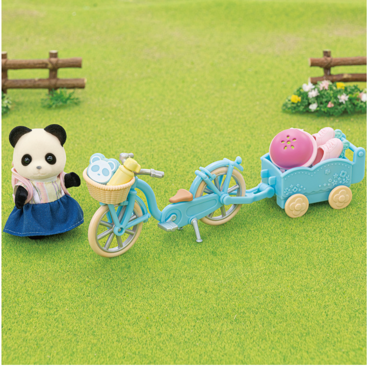 Calico Critters Panda Girl Cycle & Skate Set - Victoria's Toy Station