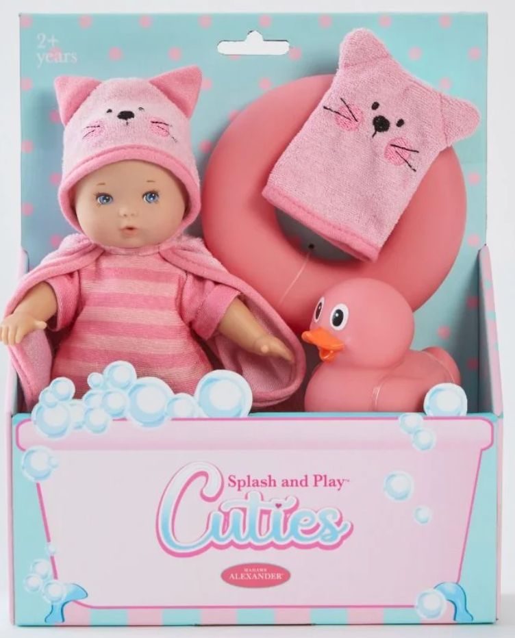 8" Splash and Play Pink Cuties - Victoria's Toy Station