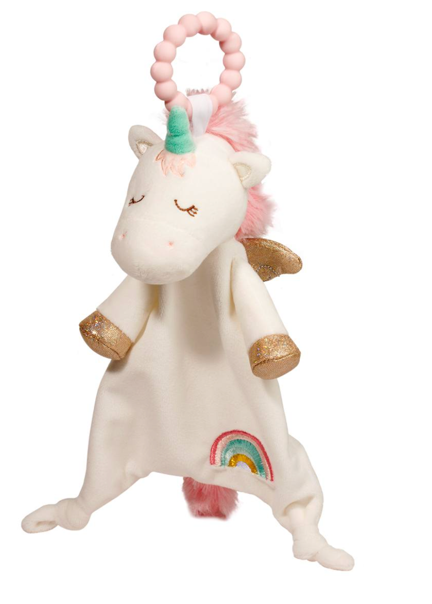 Emilie Unicorn Lil Teether - Victoria's Toy Station