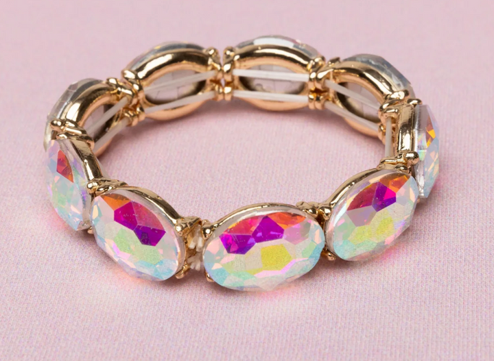 B Chic Aurora Borealis Gem Bracelet