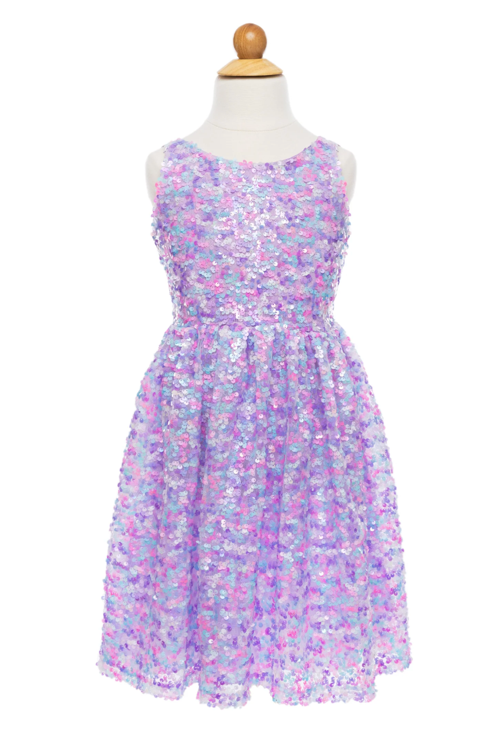 Purple Party Sequins Dress 5-6 - Victoria's Toy Station