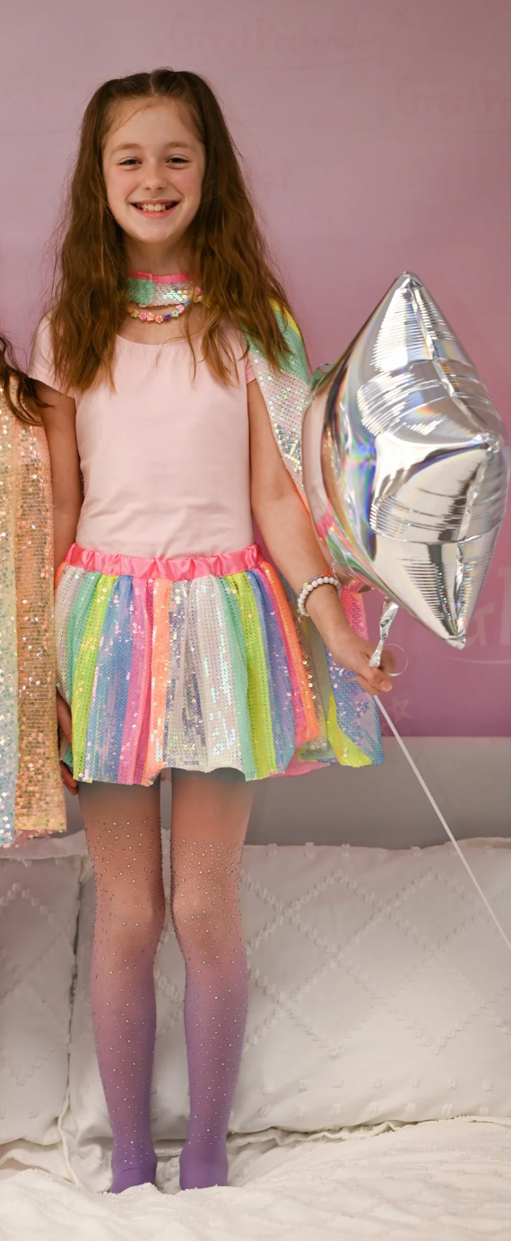 Stripy Sequins Skirt - Victoria's Toy Station