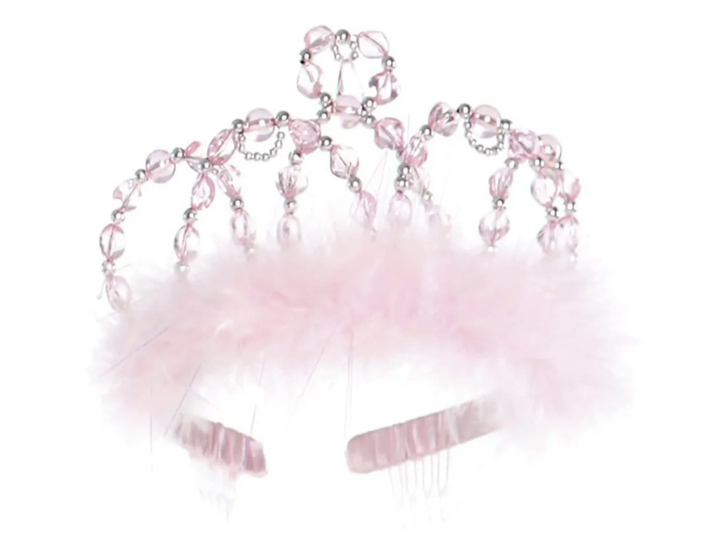 Pink/Silver Princess Tiara - Victoria's Toy Station