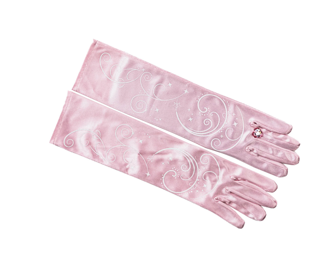 Light Pink Princess Swirl Gloves - Victoria's Toy Station