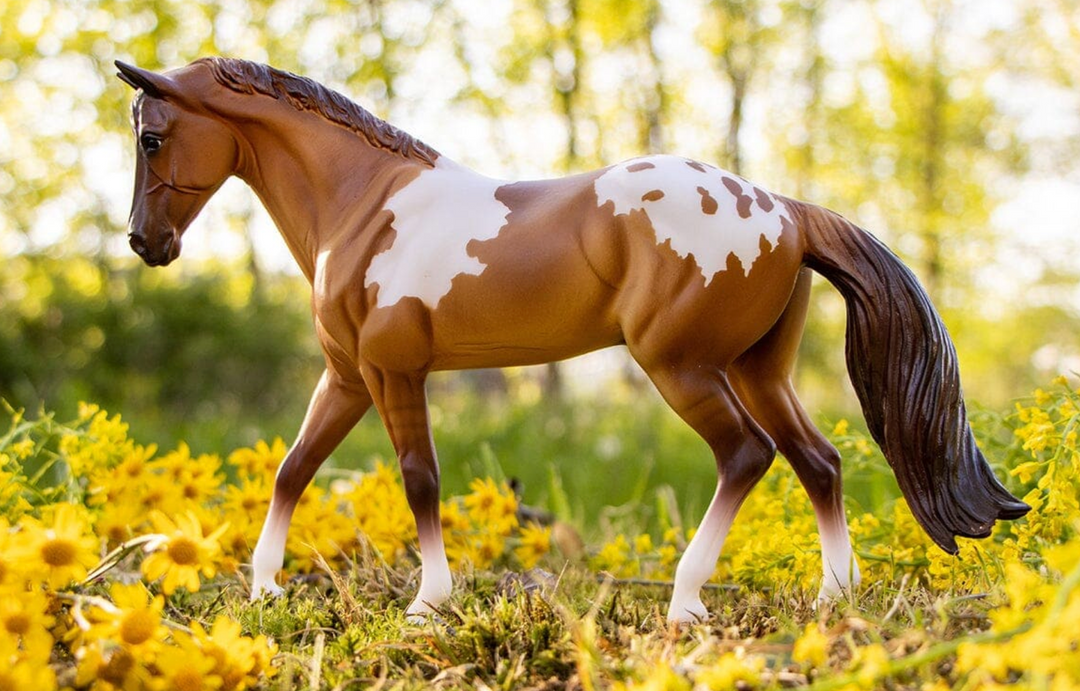 Red Dun Pintaloosa - Victoria's Toy Station